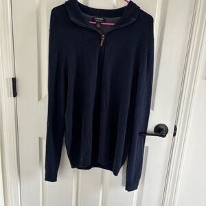 Nordstrom Navy Cashmere Sweater